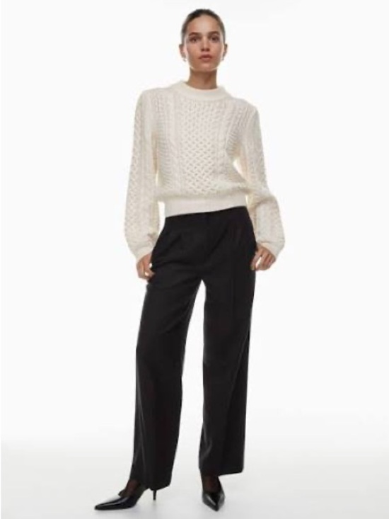 Aritzia Pants - Aritzia Wool/Cashmere blend Effortless Pant